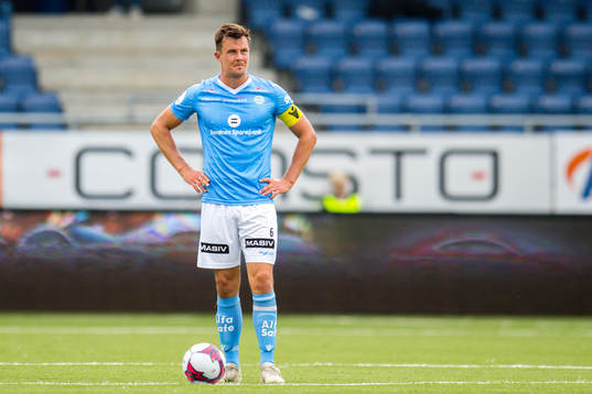 Niels Vorthoren of Sandnes Ulf looks dejected