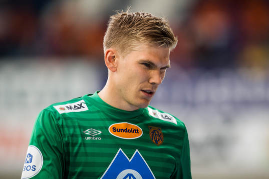 Goalkeeper Andreas Lie of Aalesund