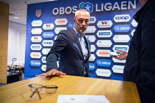 Lars Bohinen, head coach of Aalesund