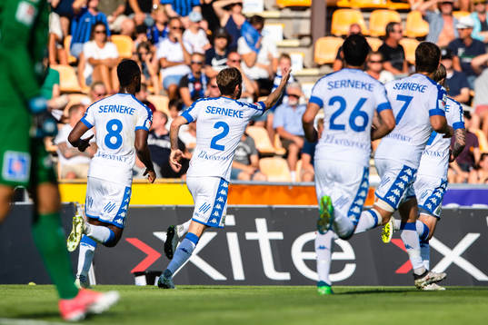 IFK Göteborgs Emil Salomonsson jublar