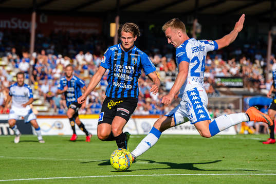 IFK Göteborgs David Boo Wiklander och Sirius Tim