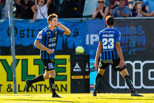 Sirius Jesper Arvidsson jublar