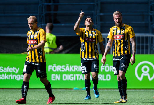 Häckens Paulinho jublar