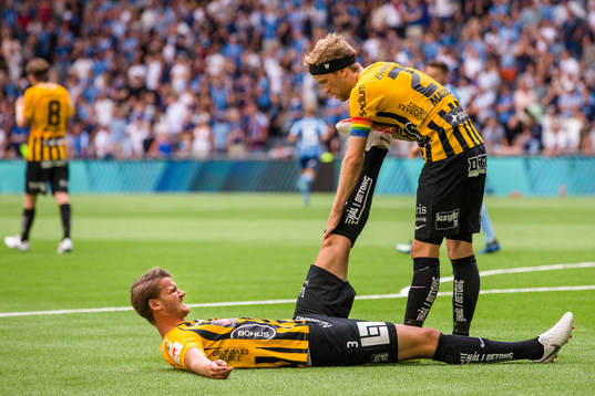Häckens Johan Hammar och Rasmus Lindgren