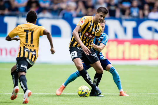 Häckens Alexander Jeremejeff och Djurgårdens Fredrik