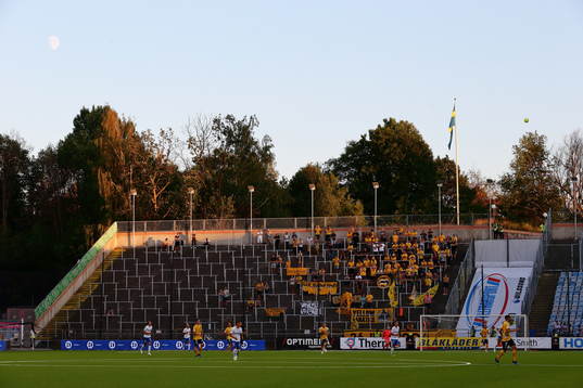 under fotbollsmatchen i Allsvenskan mellan Norrköping och