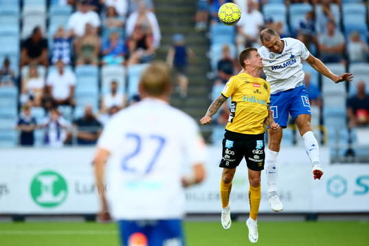 Elfsborgs Samuel Holmén och Norrköpings Jón Gudni
