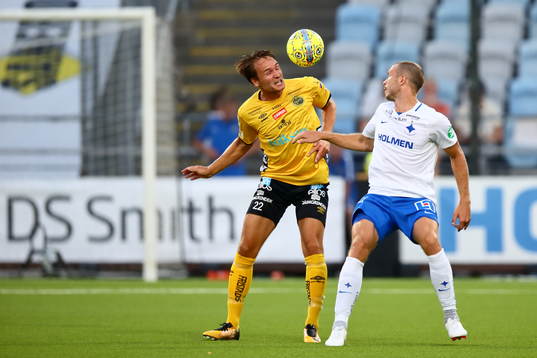 Elfsborgs Viktor Prodell  och Norrköpings Jón Gudni