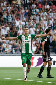 Hammarbys Nikola Djurdjic jublar