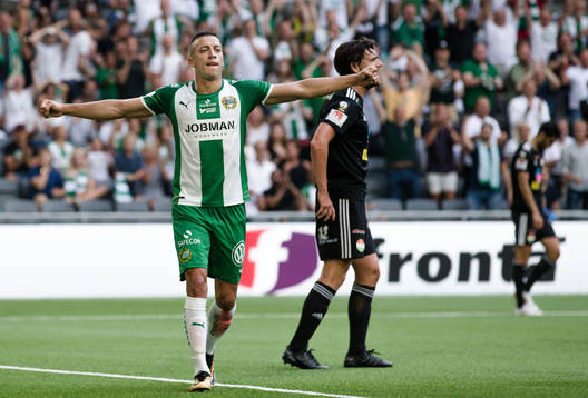 Hammarbys Nikola Djurdjic jublar