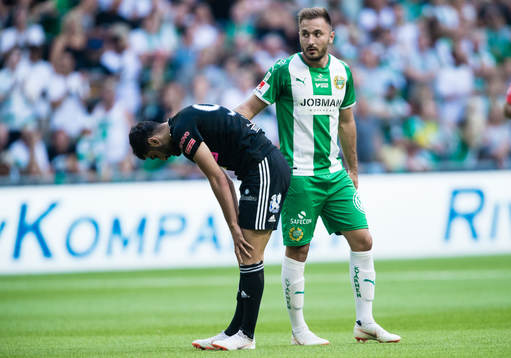 Dalkurds Ferhad Ayaz deppar bredvid Hammarbys Muamer