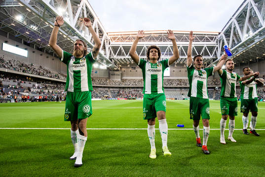 Hammarbys Björn Paulsen , Neto Borges , Jeppe Andersen ,