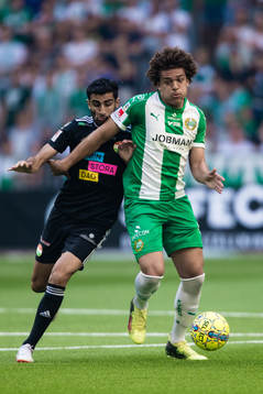 Hammarbys Neto Borges och Dalkurds Ferhad Ayaz