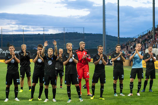Player of Malmö FF celebrate