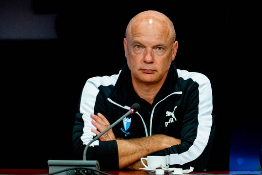 Head coach Uwe Rösler of Malmö FF