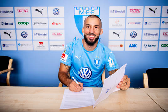 Malmö FF presenterar Guillermo Molins som ny spelare