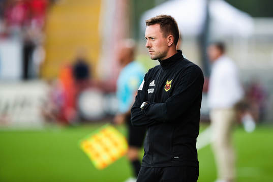 Östersunds tränare Ian Burchnall