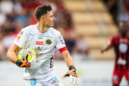Elfsborgs målvakt Kevin Stuhr Ellegaard