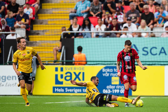 Elfsborgs Alex Dyer och Östersunds Jamie Hopcutt