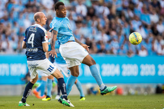 Norrköpings Andreas Johansson och Malmö FFs Carlos
