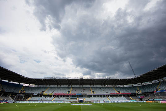 Arena Gamla Ullevi innan fotbollsmatchen i allsvenskan