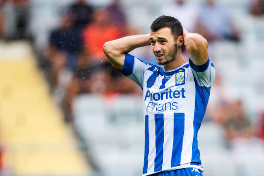 IFK Göteborgs Giorgi Kharaishvili deppar