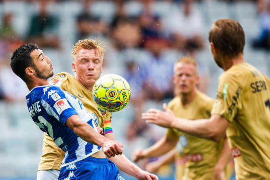 IFK Göteborgs Giorgi Kharaishvili och Brommapojkarnas