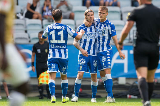 IFK Göteborgs Elias Mar Omarsson jublar
