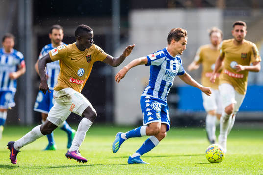 Brommapojkarnas Eric Johana Omondi jagar IFK Göteborgs
