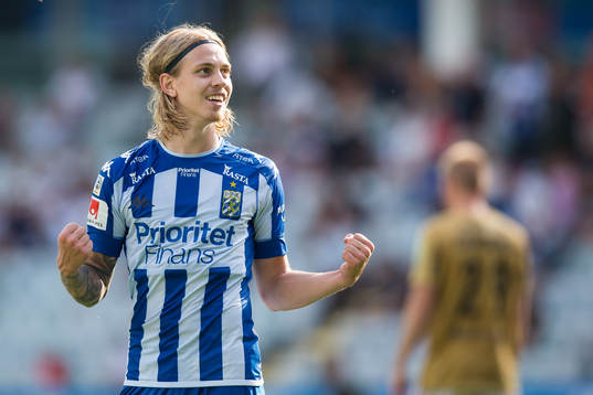 IFK Göteborgs Elias Mar Omarsson jublar