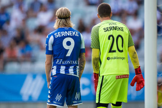 IFK Göteborgs Elias Mar Omarsson och Brommapojkarnas