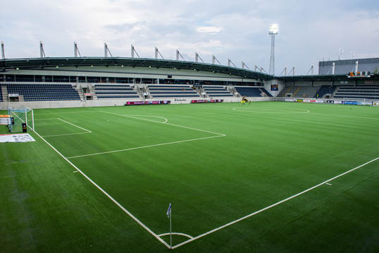 Gavlevallen före fotbollsmatchen i Allsvenskan mellan