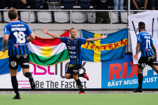 Sirius Christer Gustafsson jublar