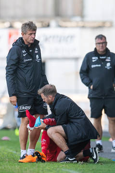 Lars Arne Nilsen, head coach of Brann sees Steffen Lie