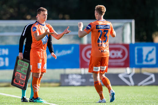 Jonas Grønner is substituted