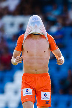 Aron Elís Thrándarson of Aalesund looks dejected