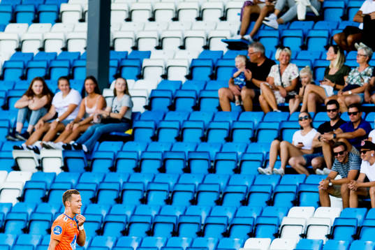 Ståle Steen Sæthre of Aalesund walks off the pitch