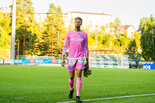 Goalkeeper Nils Jonathan Johansson of Notodden