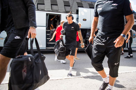 Vito Wormgoor of Brann arrives