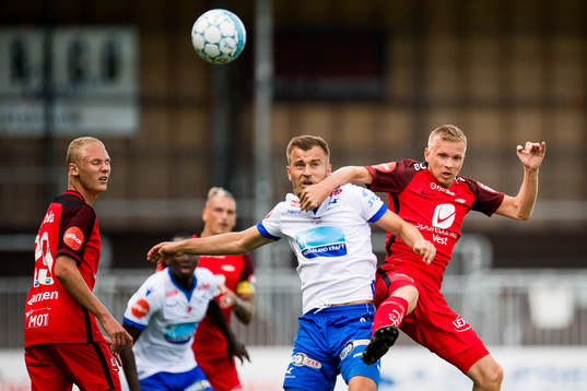 Kristoffer Barmen of Brann, Frederik Gytkjær of Haugesund