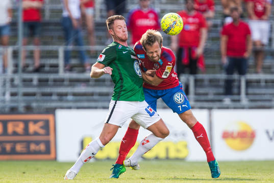 Jönköpings Tommy Thelin och Helsingborgs Anders Degn