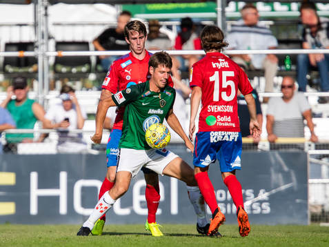 Helsingborgs Adam Eriksson och Jönköpings Anton