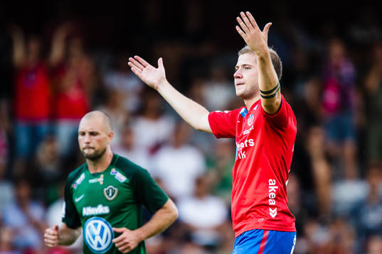 Helsingborgs Darijan Bojanic jublar