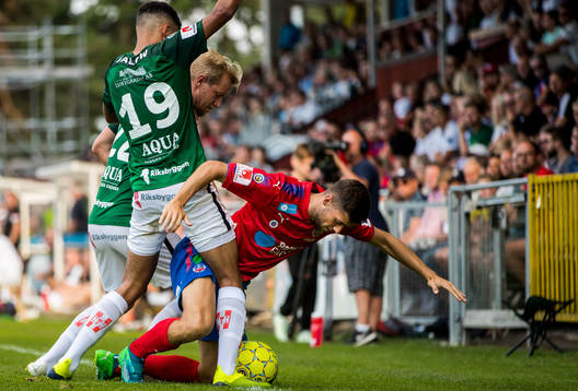 Jönköpings Sebastian Crona och Alexander Jallow