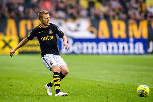 / under fotbollsmatchen i Allsvenskan mellan AIK och Kalmar