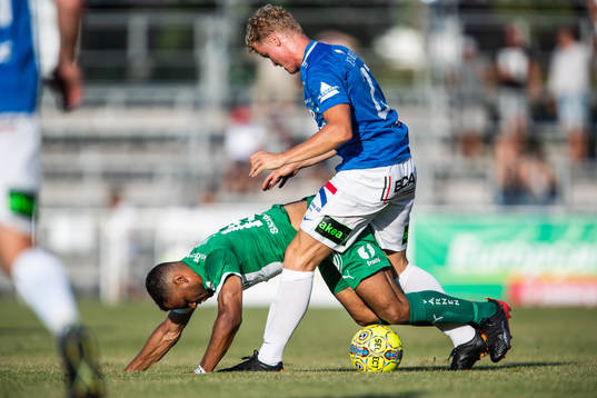 Trelleborgs Freddie Brorsson och Hammarbys Serge-Junior