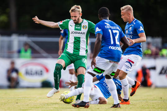 Hammarbys Simon Sandberg utmanar