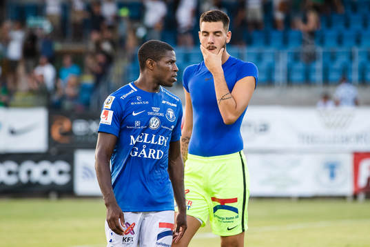 Trelleborgs Kofi Sarkodie deppar