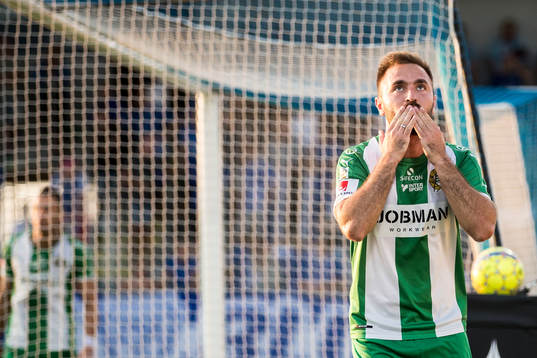 Hammarbys Muamer Tankovic jublar
