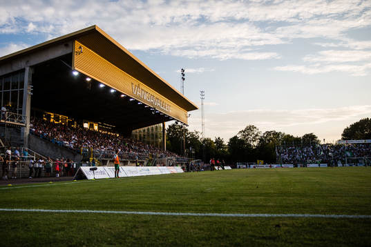 Vy över Vångavallen